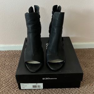 Size 12 BCBG booties worn a few times